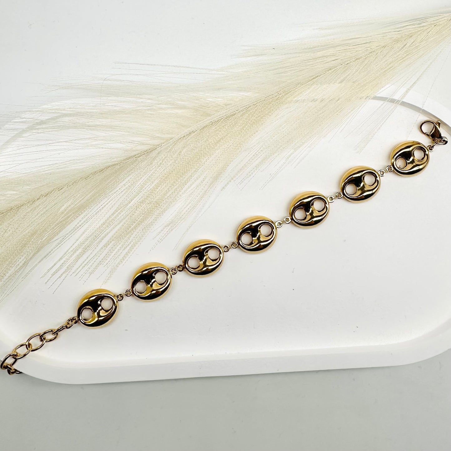 Bracelet Grosse Maille Pour Femme