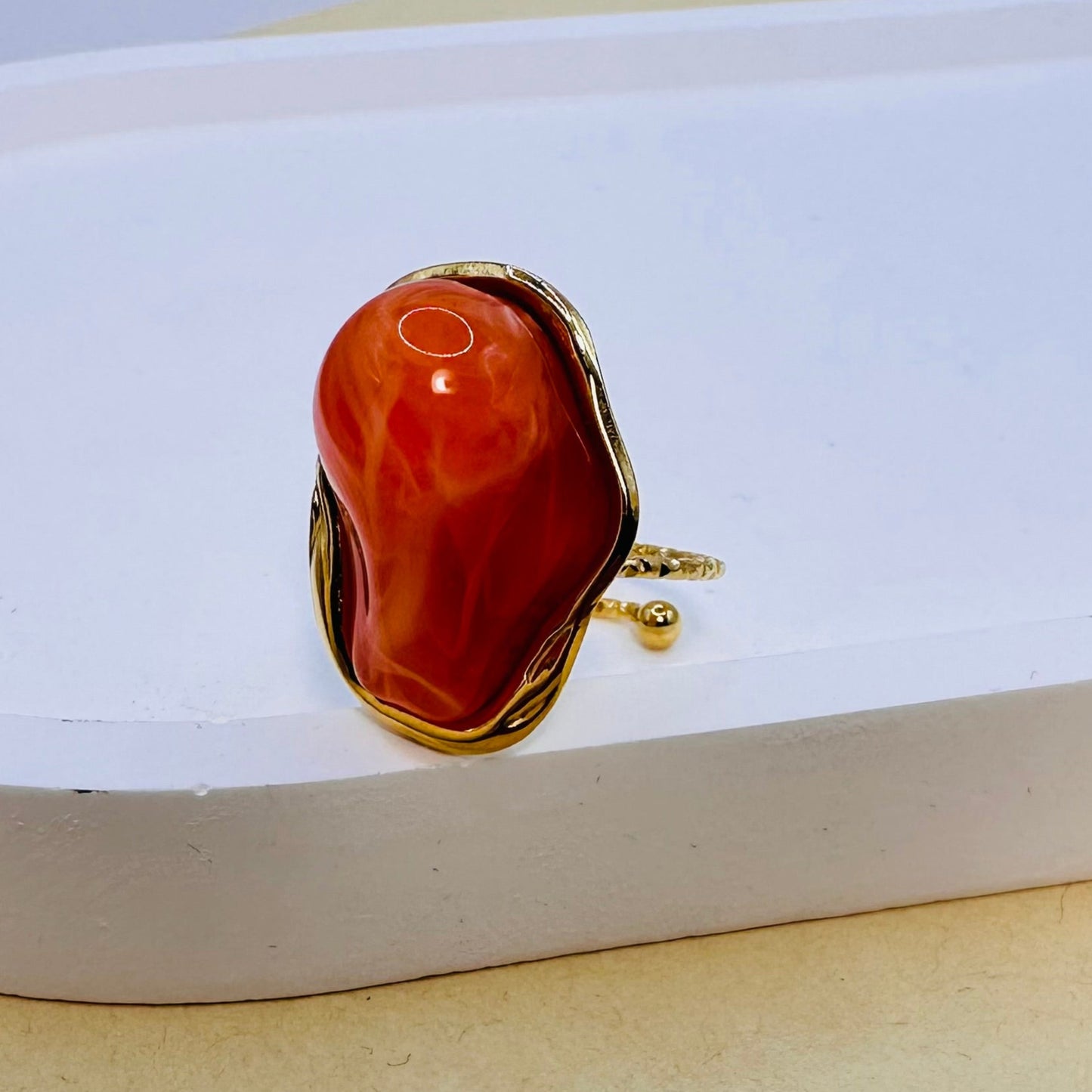 BAGUE XXL orange