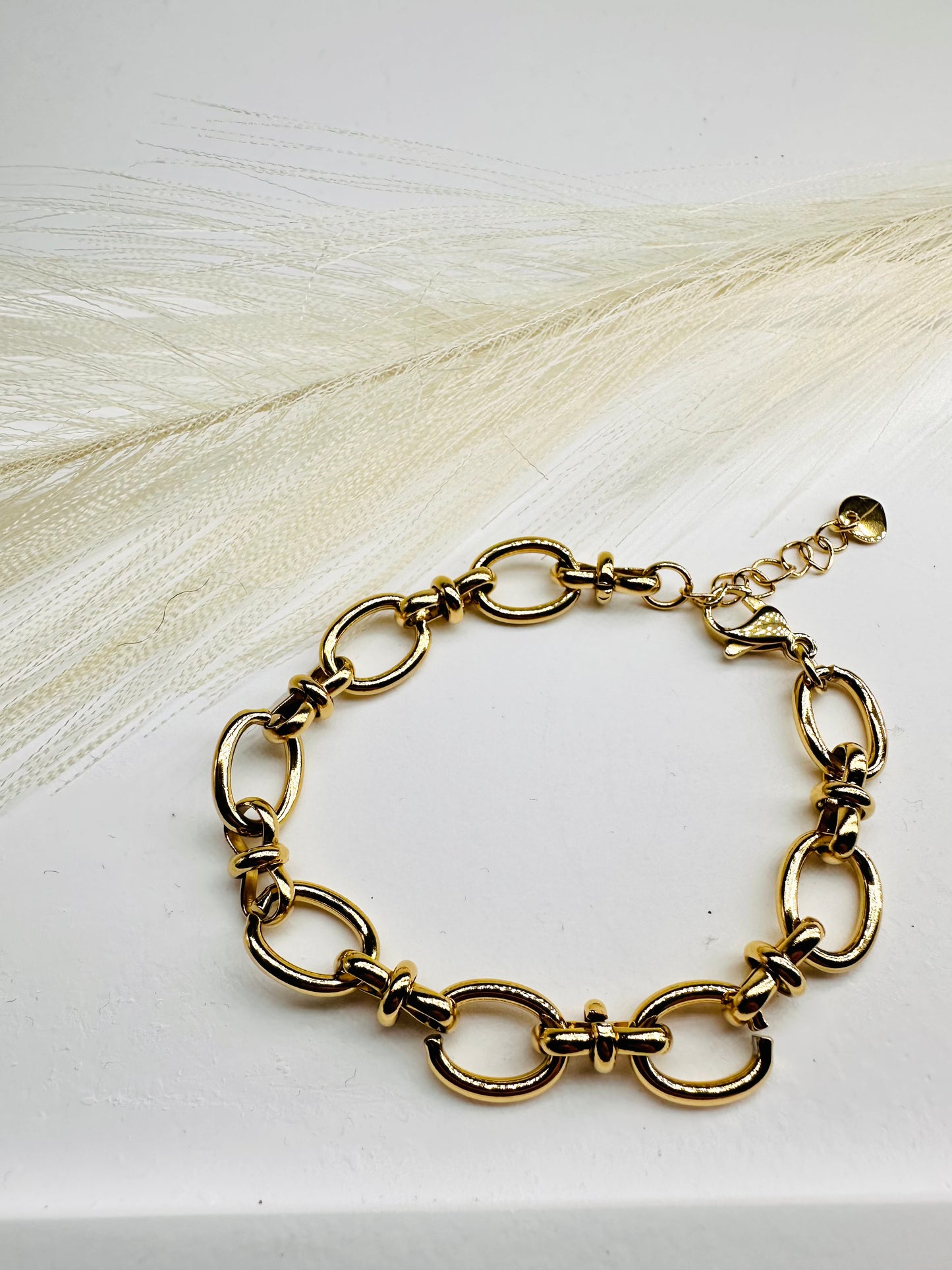 Bracelet Grosse Mailles Gaïa