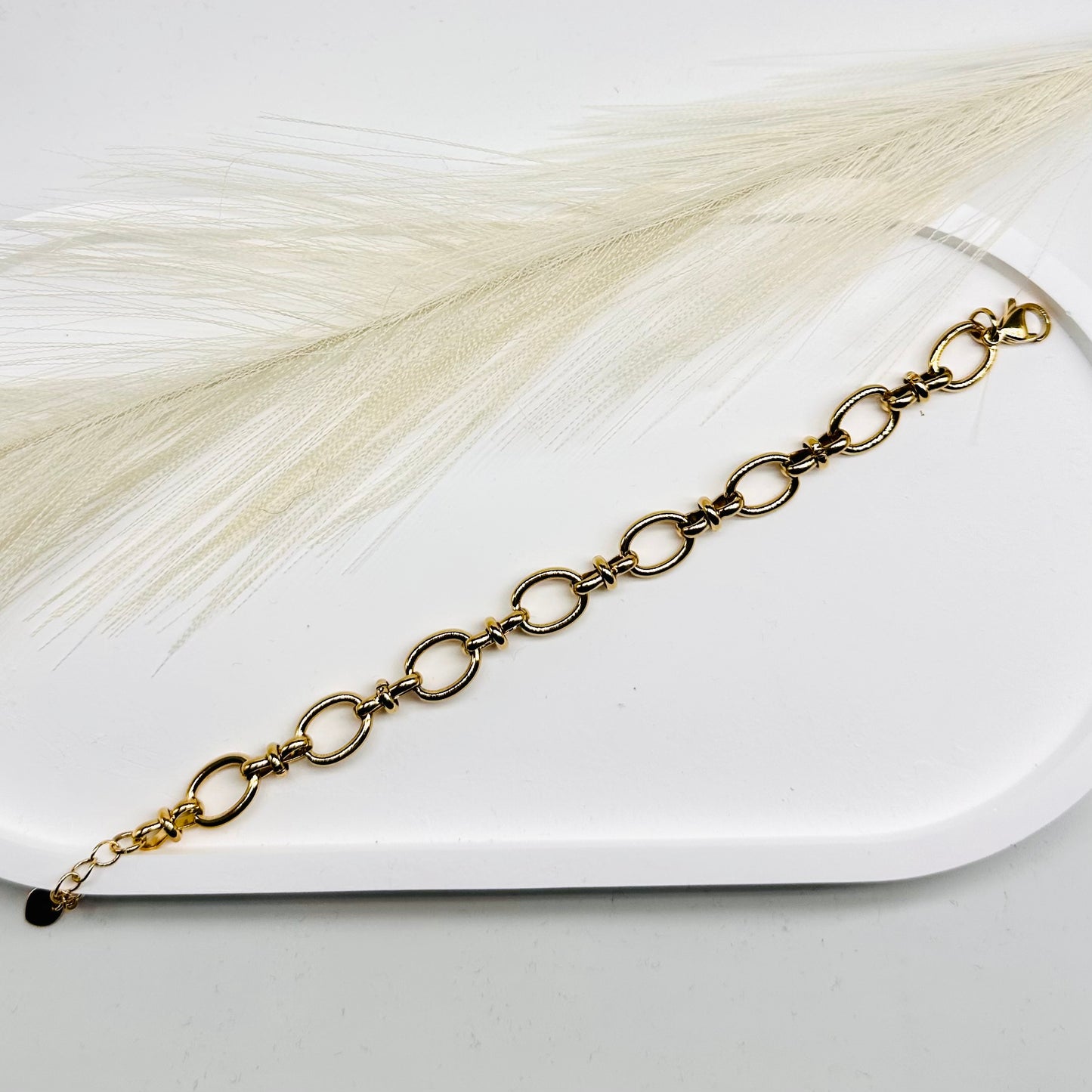 Bracelet Grosse Mailles Gaïa