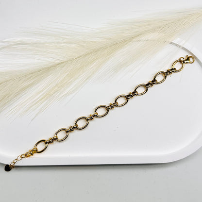 Bracelet Grosse Mailles Gaïa