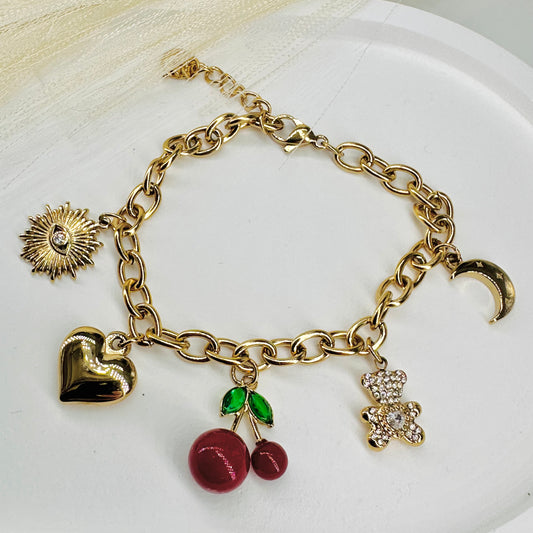 Bracelet à Breloques Victoire