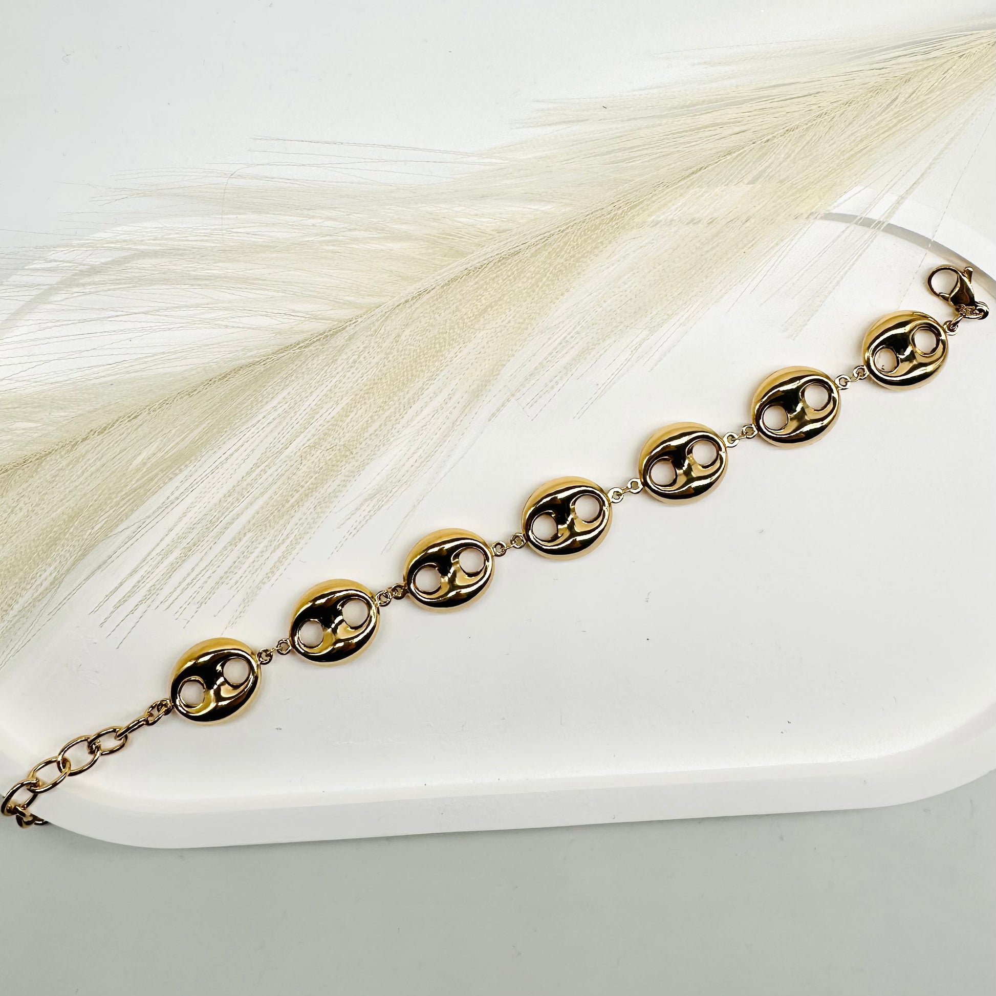 Bracelet Grosse Maille Pour Femme 