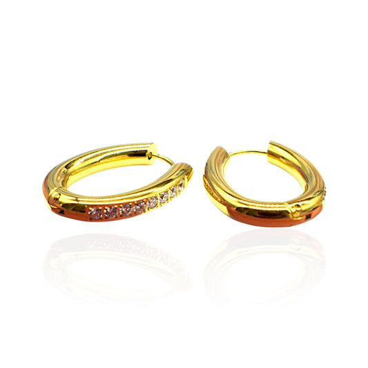 Boucle d'oreilles jade