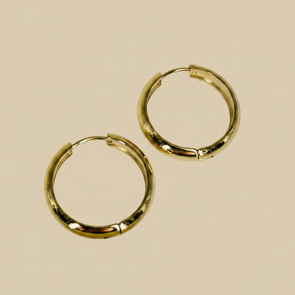 Boucles d'oreilles Capucine Créoles